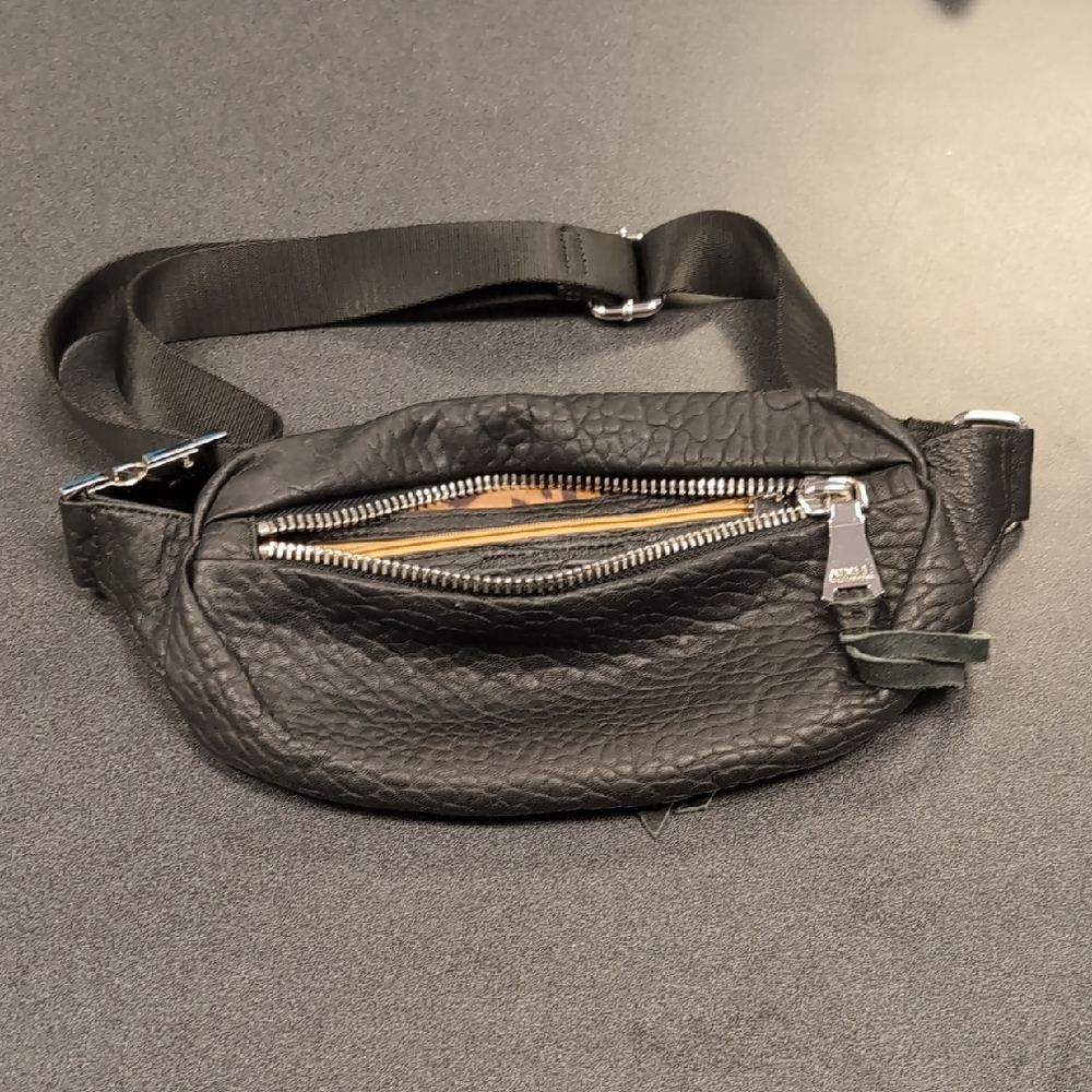 Aimee Kestenberg Black Textured Belt Bag